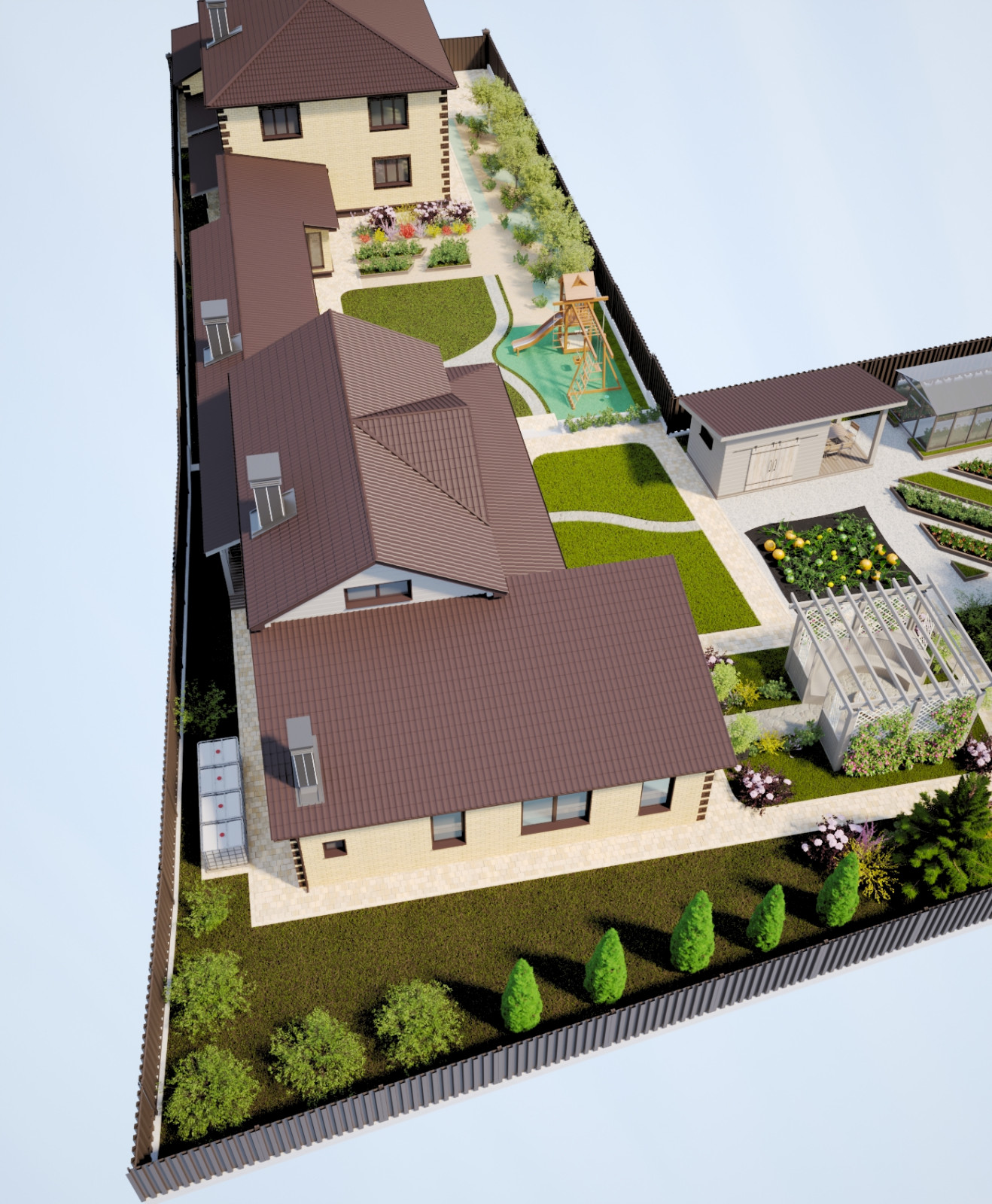 Ландшафтный дизайн / Чебоксары / 2021