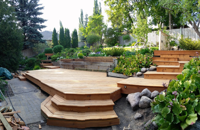 Multi-level terrace