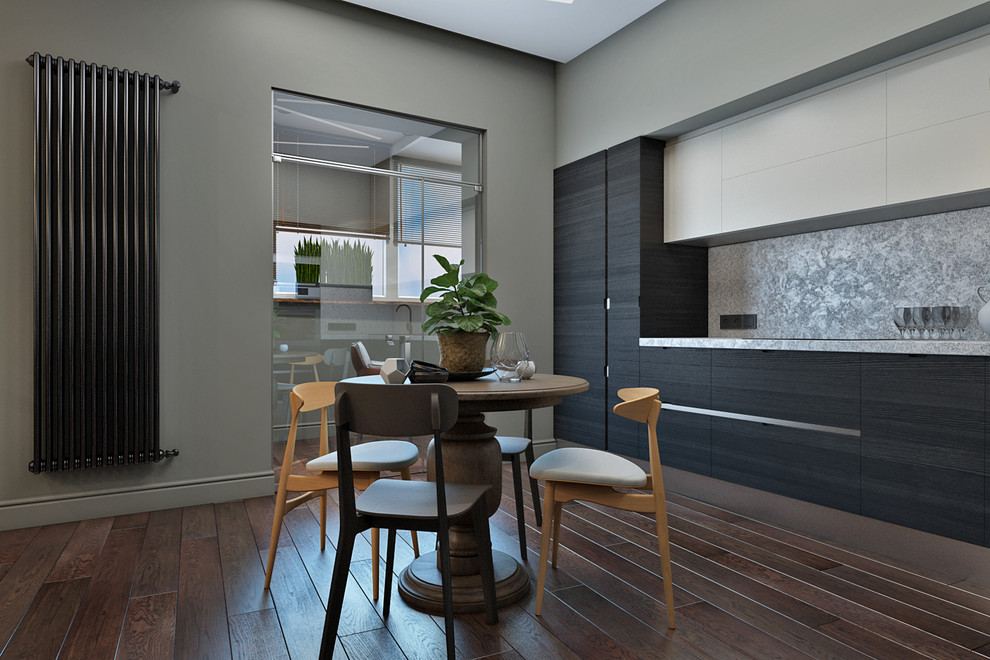 Квартира в современном стиле с элементами лофт-стилистики