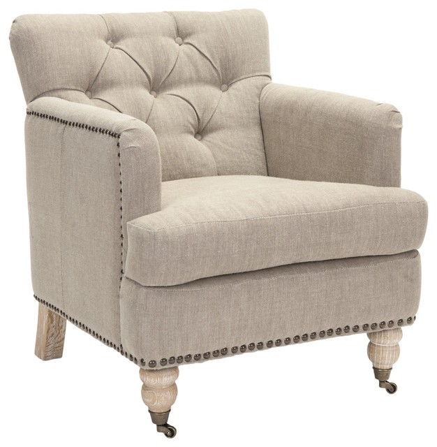 Safavieh Colin Tufted Club Chair X F2128duh Armchairs And Accent