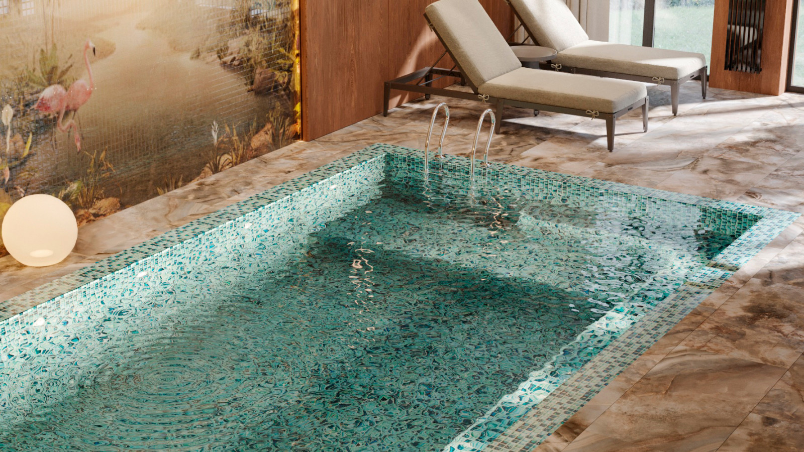 Дизайн-проект частного бассейна