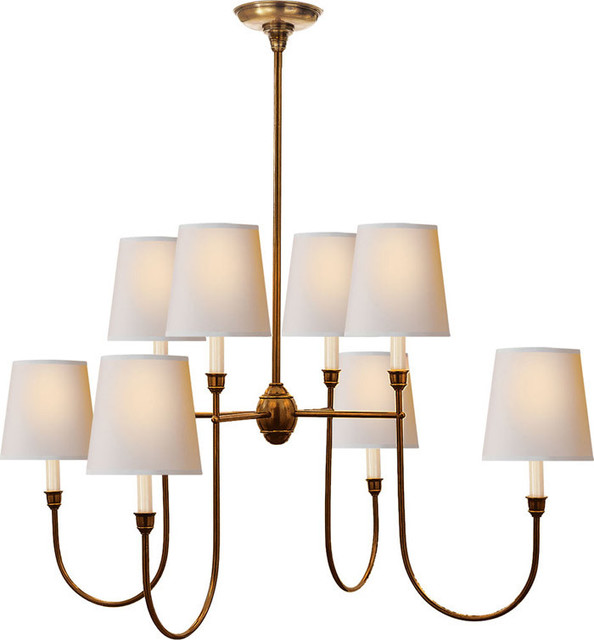 Thomas O Brien Vendome 8 Light Chandelier Transitional Thomas O Brien Vendome 8 Light Chandelier Transitional Chandeliers By Lighting New York