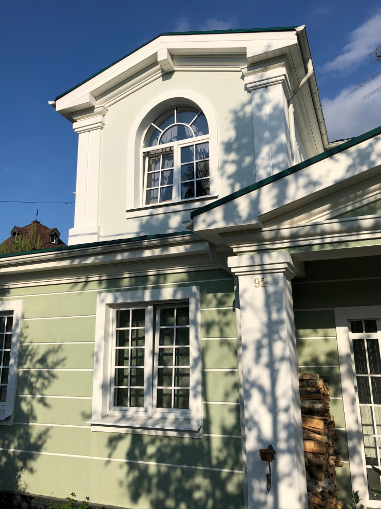 Дом после реконструкции в кп "Новый мир"