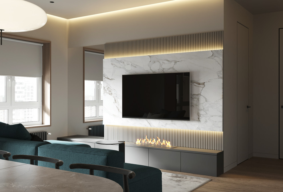 кухня-гостиная