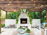 Transitional Patio by Garden Studio