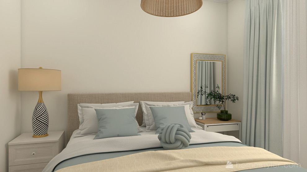 спальня в средиземноморском стиле