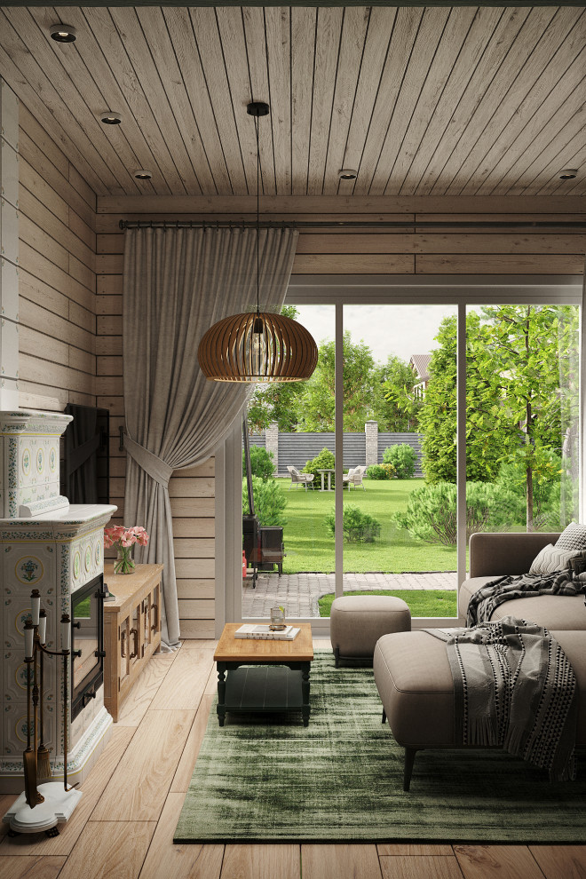 Баня из клееного бруса