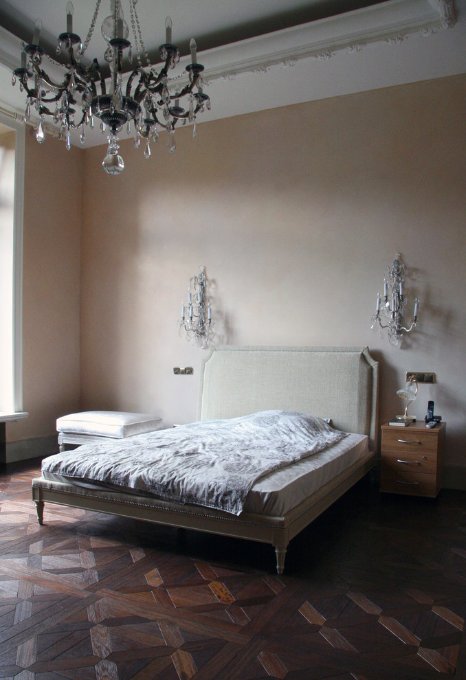 Traditional bedroom in Moscow.