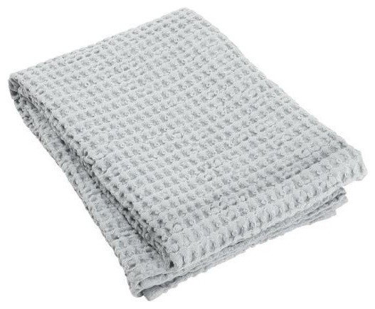 Caro Waffle Bath Towel, Microchip, 20"x39"