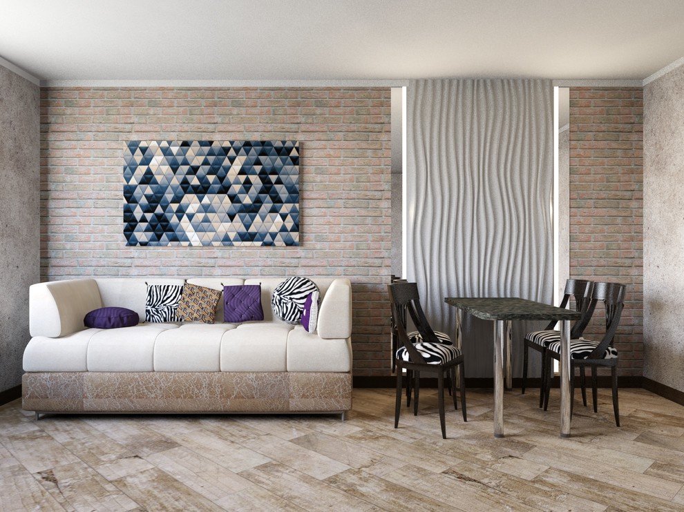 Варианты декора стены в гостиной