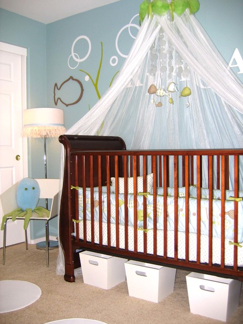 Modern Nursery Sacramento Putnam - Modern Ocean Nursery modern-nursery