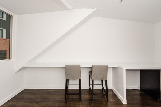 Washington, DC Modern Renovation minimalistisch-arbeitszimmer