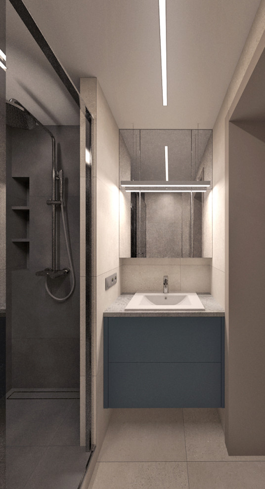 Дом с современным интерьером из недостроя