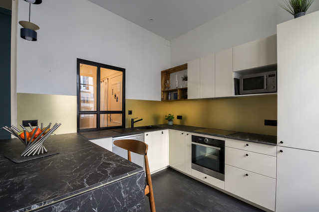 TAMARIS - Une transformation audacieuse eclectic-kitchen