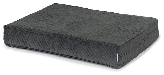 Orthopedic Memory Foam Dog Bed with LiveSmart Fabric Technology, Bubba Charcoal