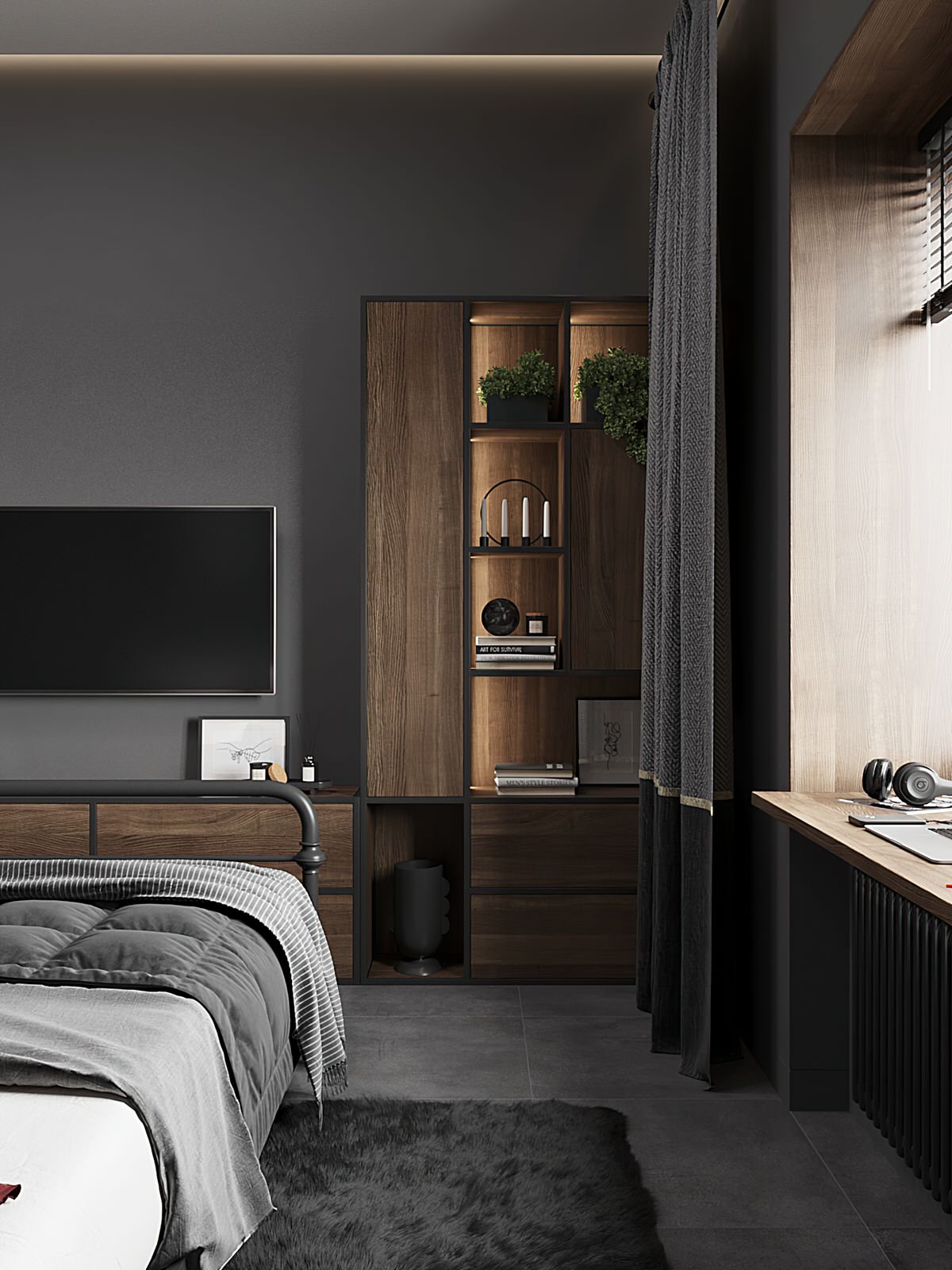 Дизайн-проект однокомнатной квартиры