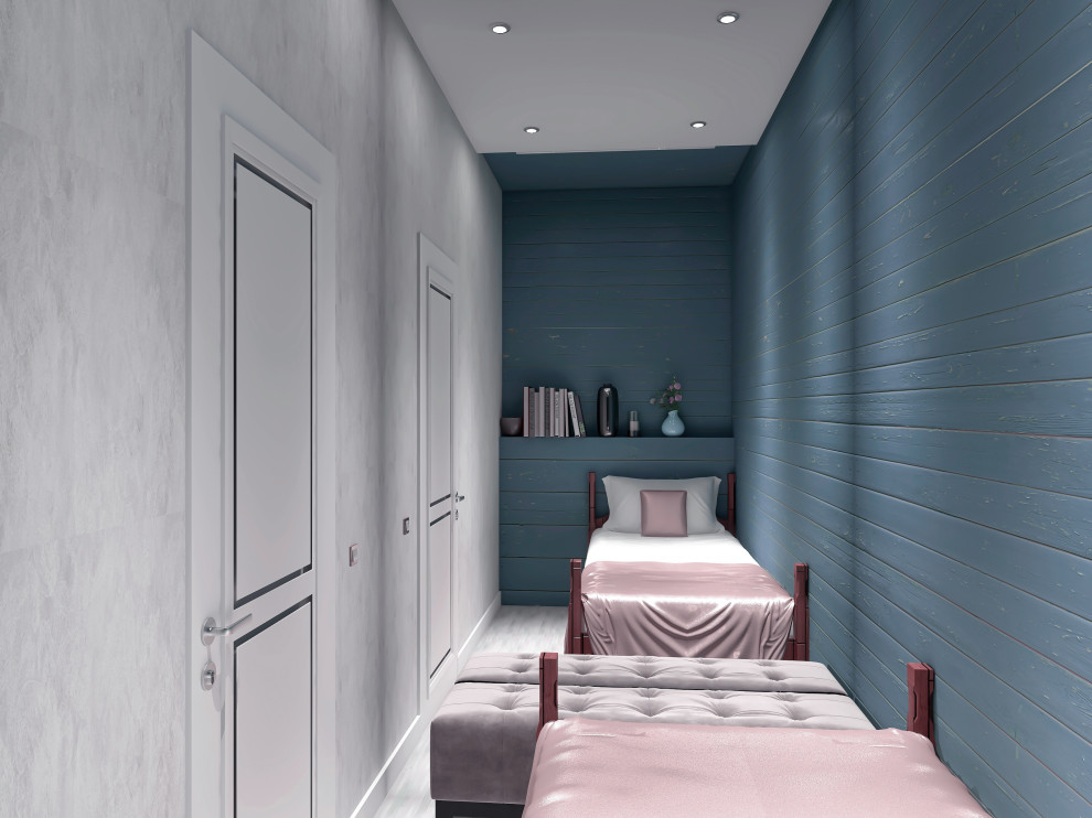 Дизайн проект коммерческого помещения с авторским надзором Сауна "Fun"