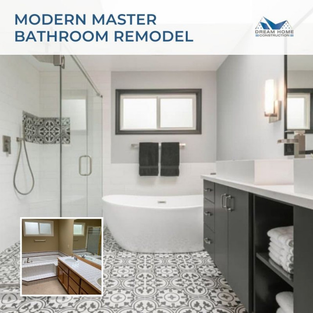 Modern Master Bathroom Remodel minimalistisch-badezimmer