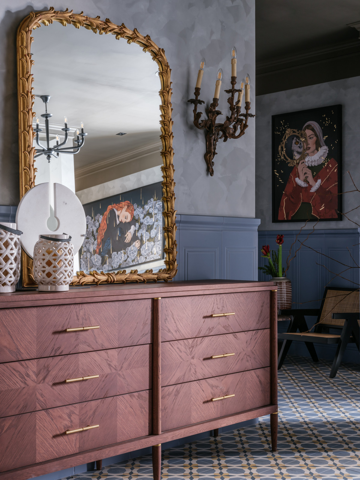 Стилизация загородного дома в КП Довиль