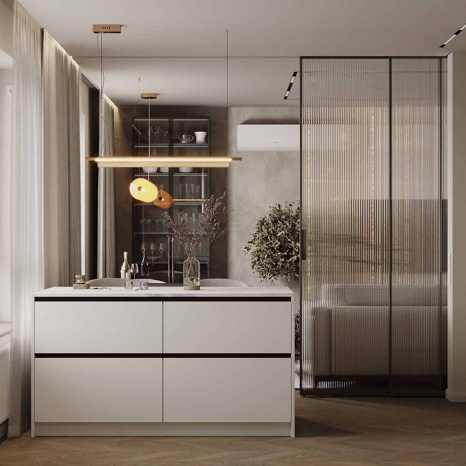 Дизайн-проект квартиры 108м2 г.Москва