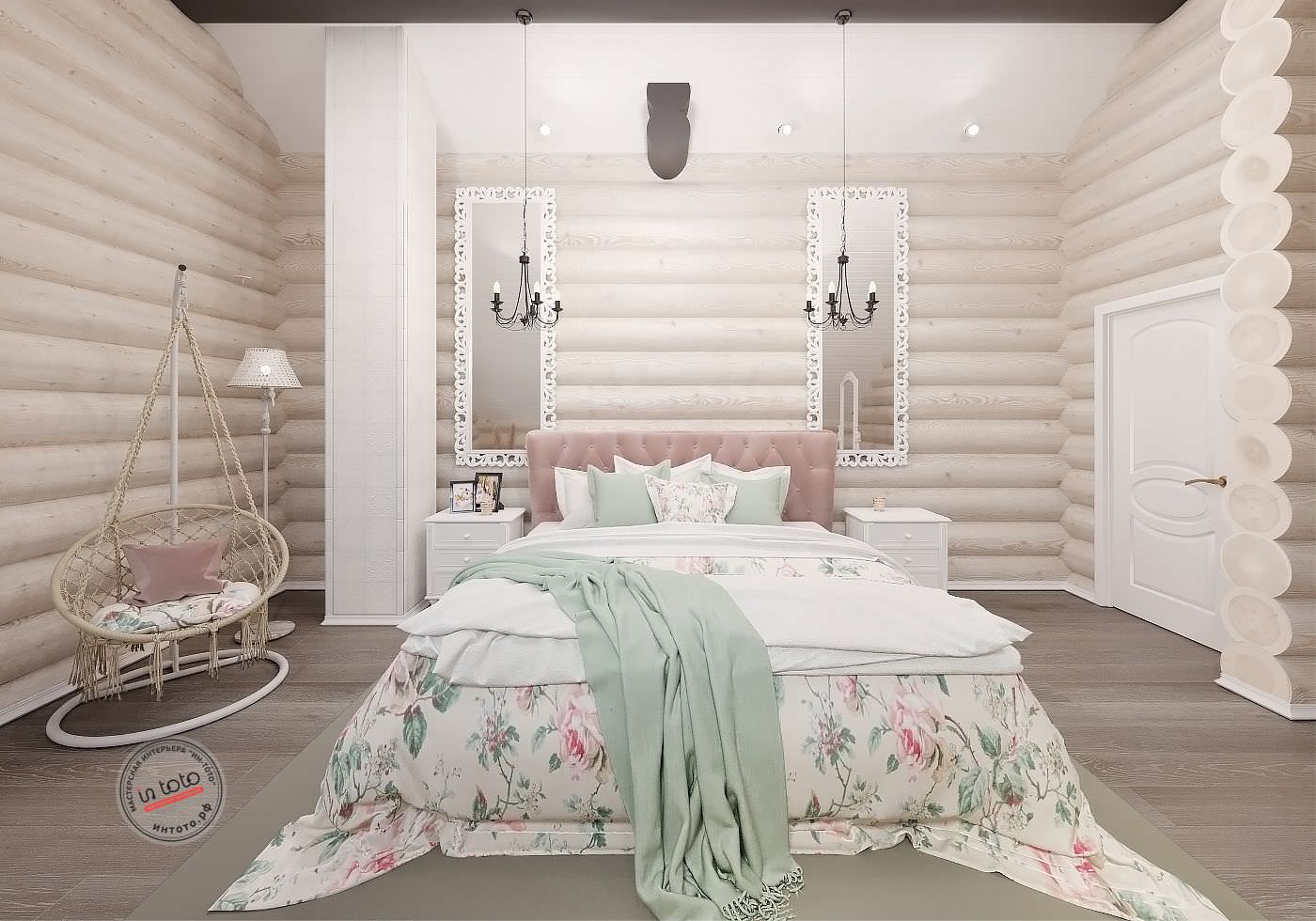 Дом из кругляка в Иркутске