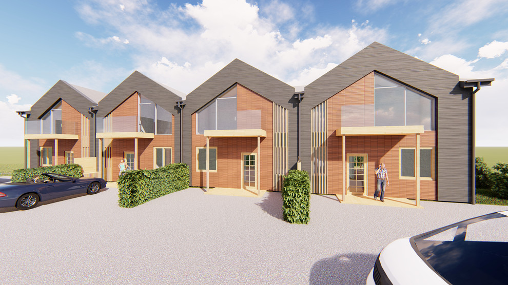 Блокированные дома в пригороде Владивостока