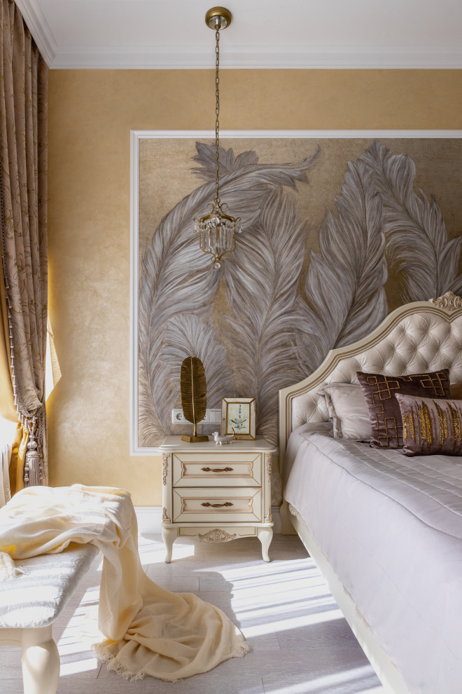 Гипсовая лепнина Аврора в проекте дизайфнера Маргариты Мельниковой