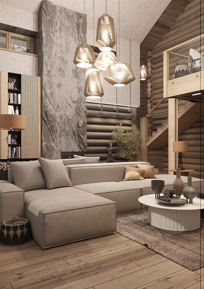 Дизайн-проект деревянного сруба