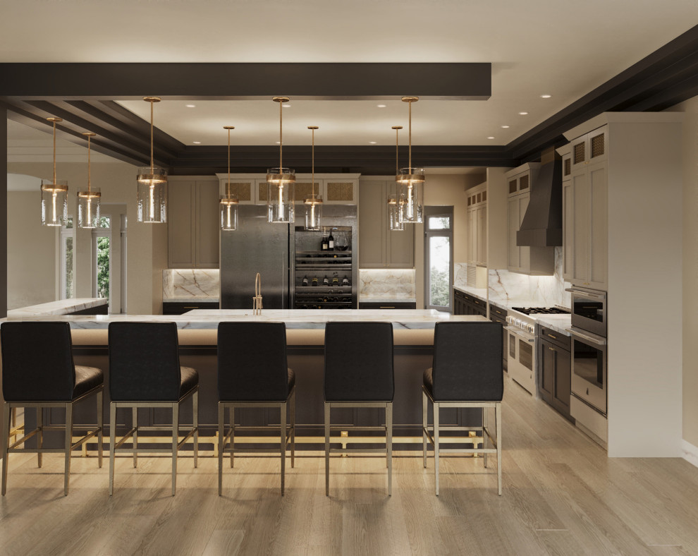 Modern Warmth: A full Home Transformation - Transitional - Kitchen - DC ...