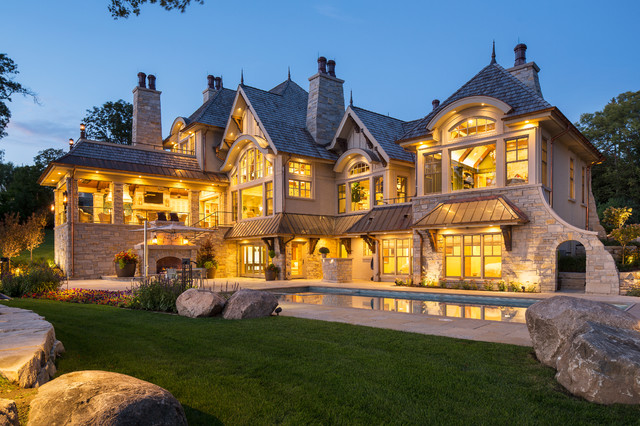 Lake Minnetonka Home - Traditional - Exterior - Minneapolis - by ...