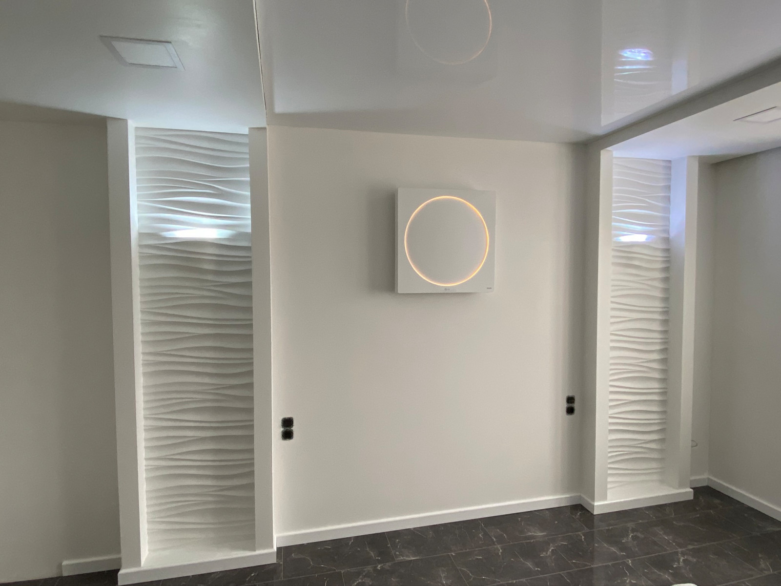 Спальня в белом тоне