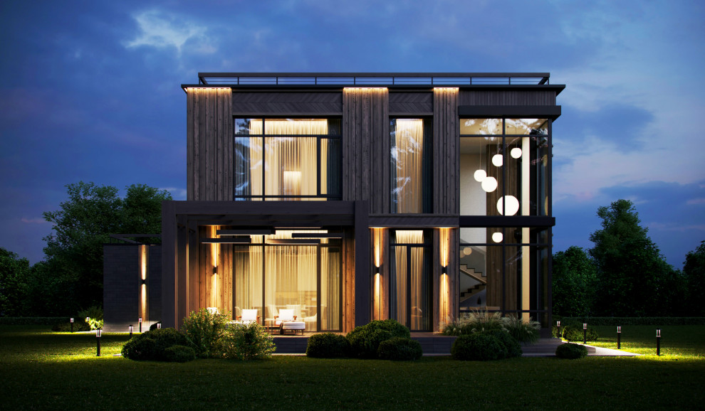 Современный коттедж в скандинавском стиле