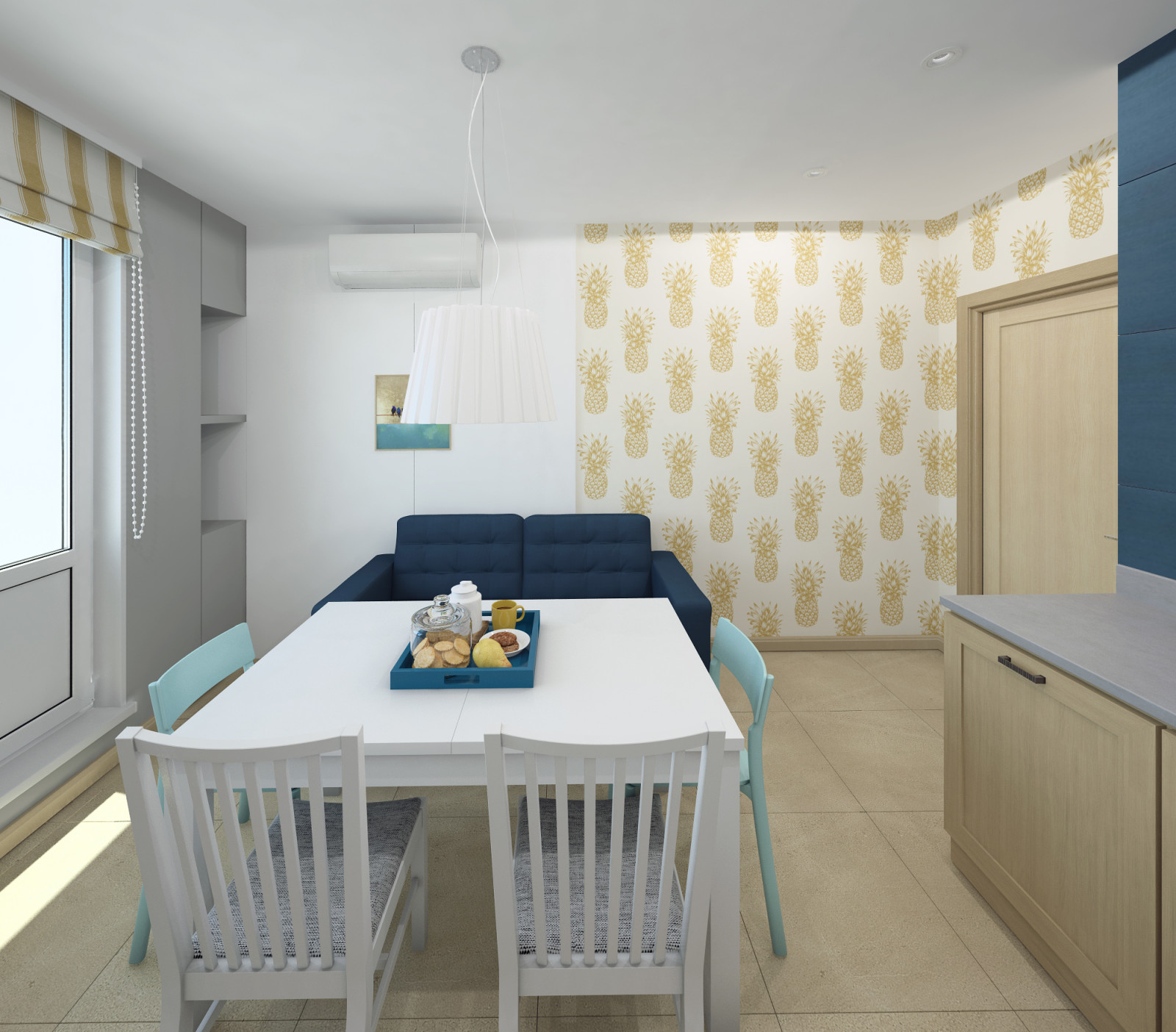 Простота, изящность и ананасы