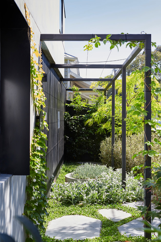 Trendy home design photo in Melbourne