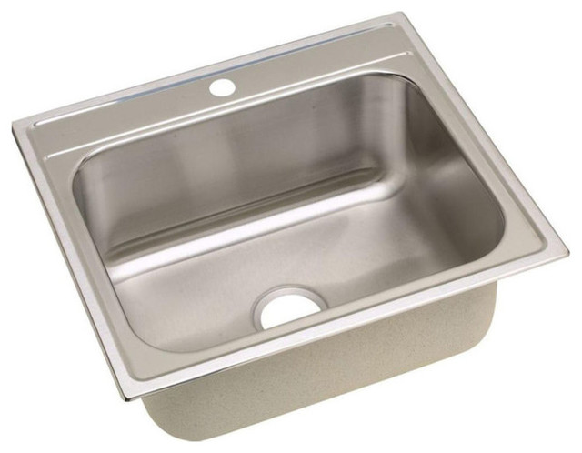Elkay Dpc12522101 Dayton Stainless Steel Single Bowl Sink