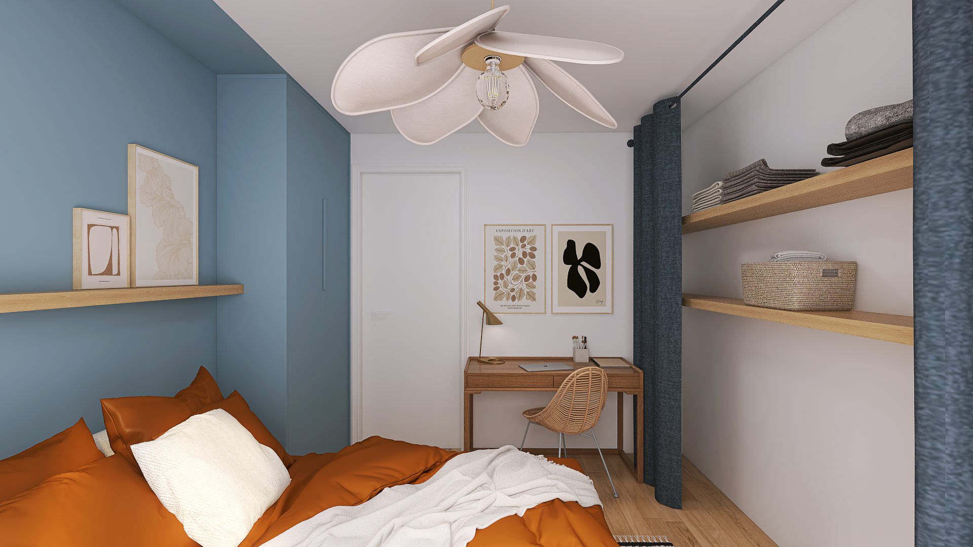 Projet Seine - chambre d'amis