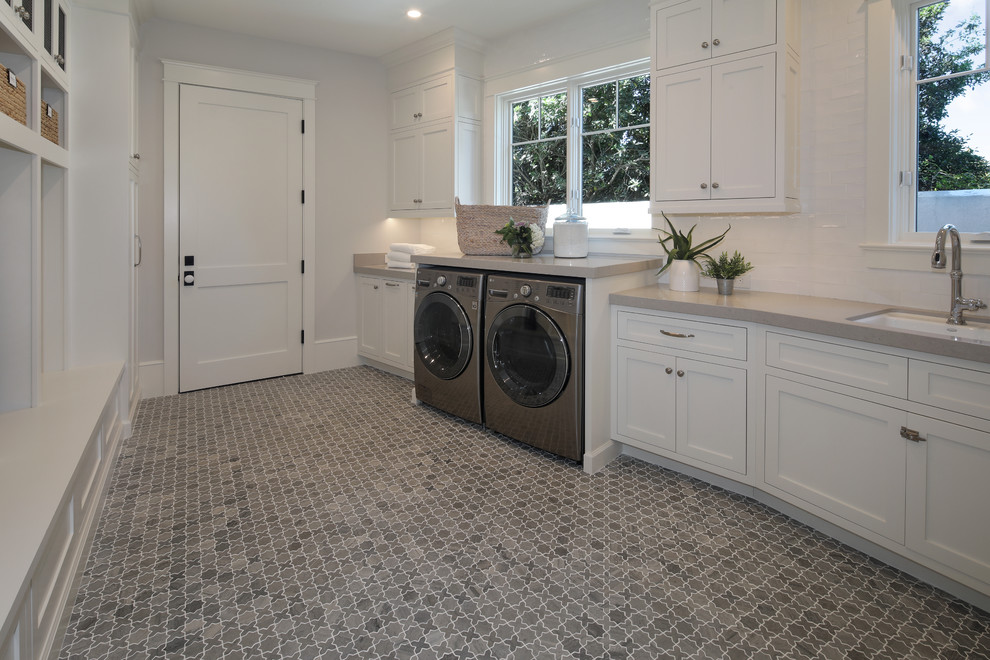 Photo of a classic utility room in Orange County.