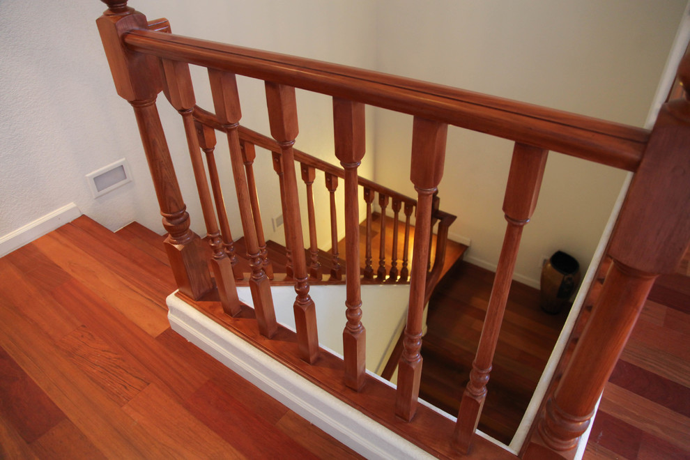 Example of a trendy staircase design in Phoenix