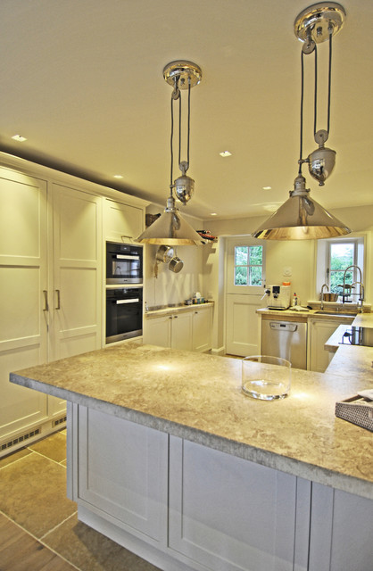 Sylt Domizil beach-style-kitchen