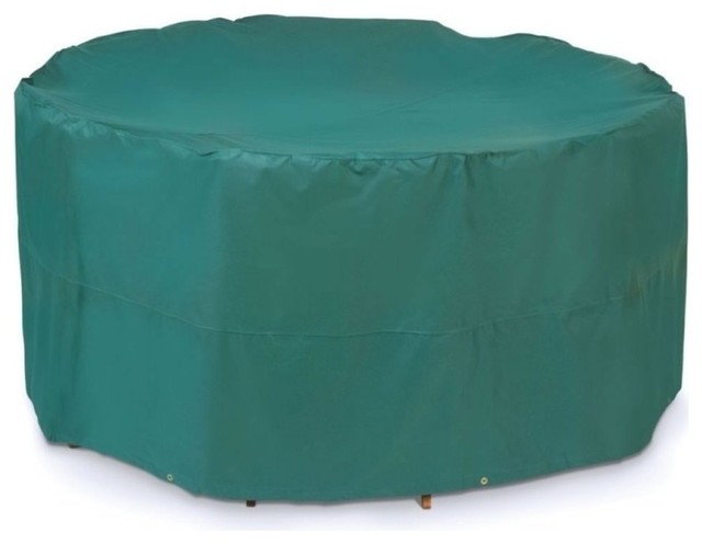ALEKO CPS043 Weather Resistant Table and Chair Set Patio Cover, Green, Large