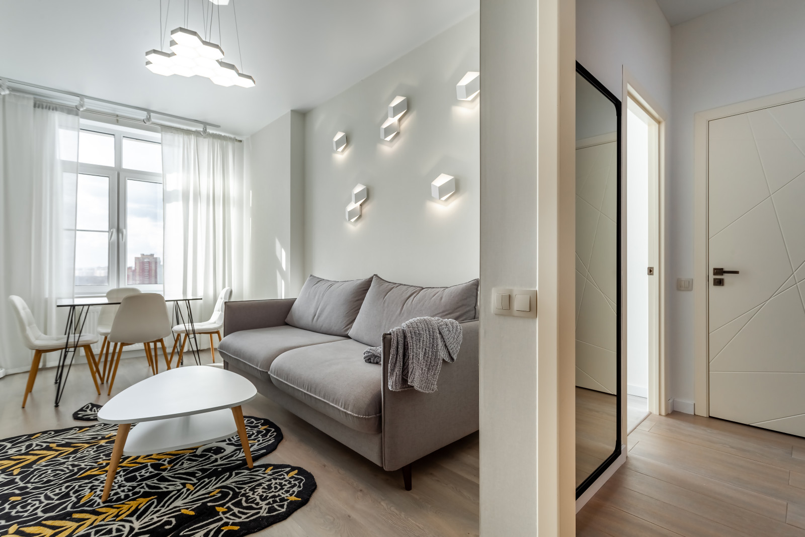 Светлая квартира в Москве