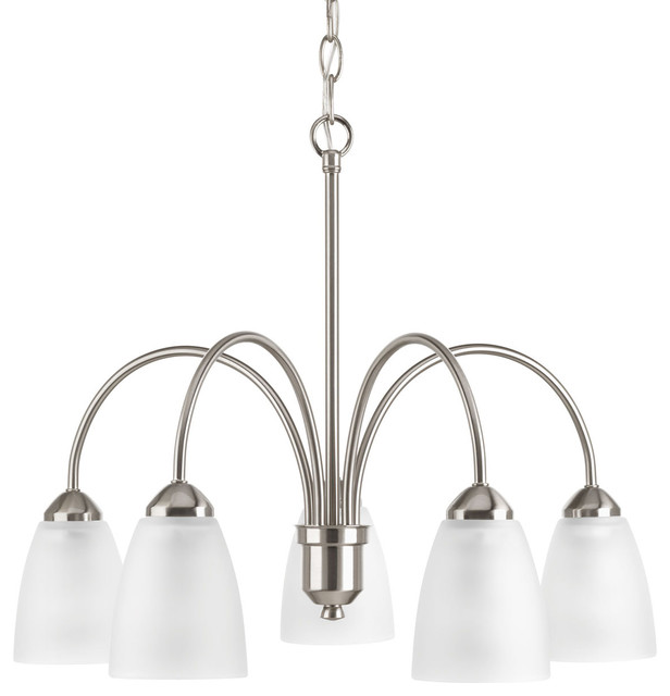 Gather Chandelier Transitional Chandeliers By Lighting New York Gather 5 Light Chandelier Brushed Nickel