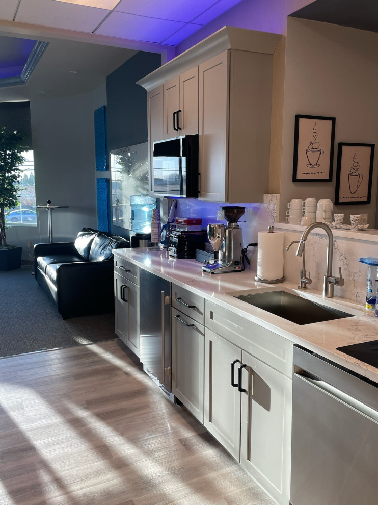 Contemporary Office Coffee Station