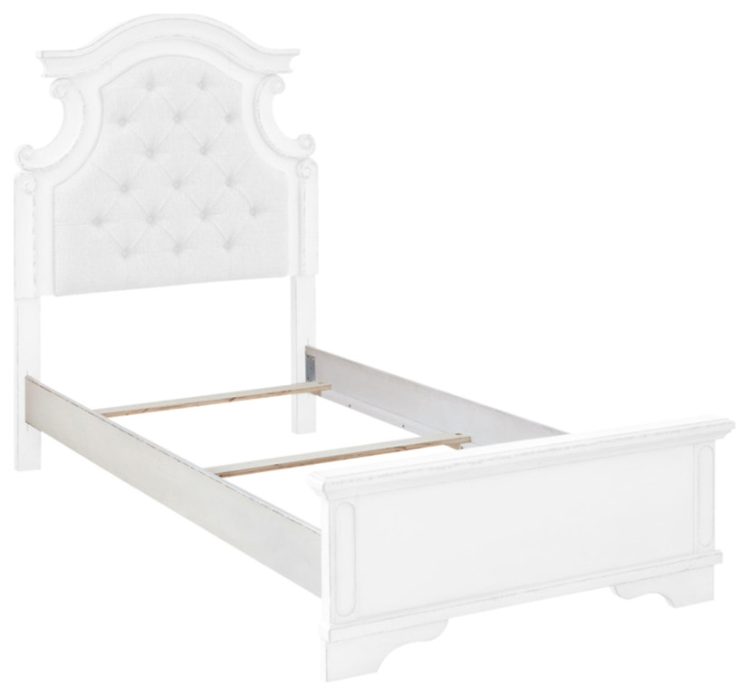 Realyn Twin Panel Rails Transitional Platform Beds by Ashley