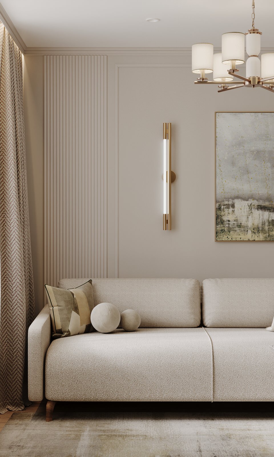 Интерьер квартиры в ЖК "Все свои"