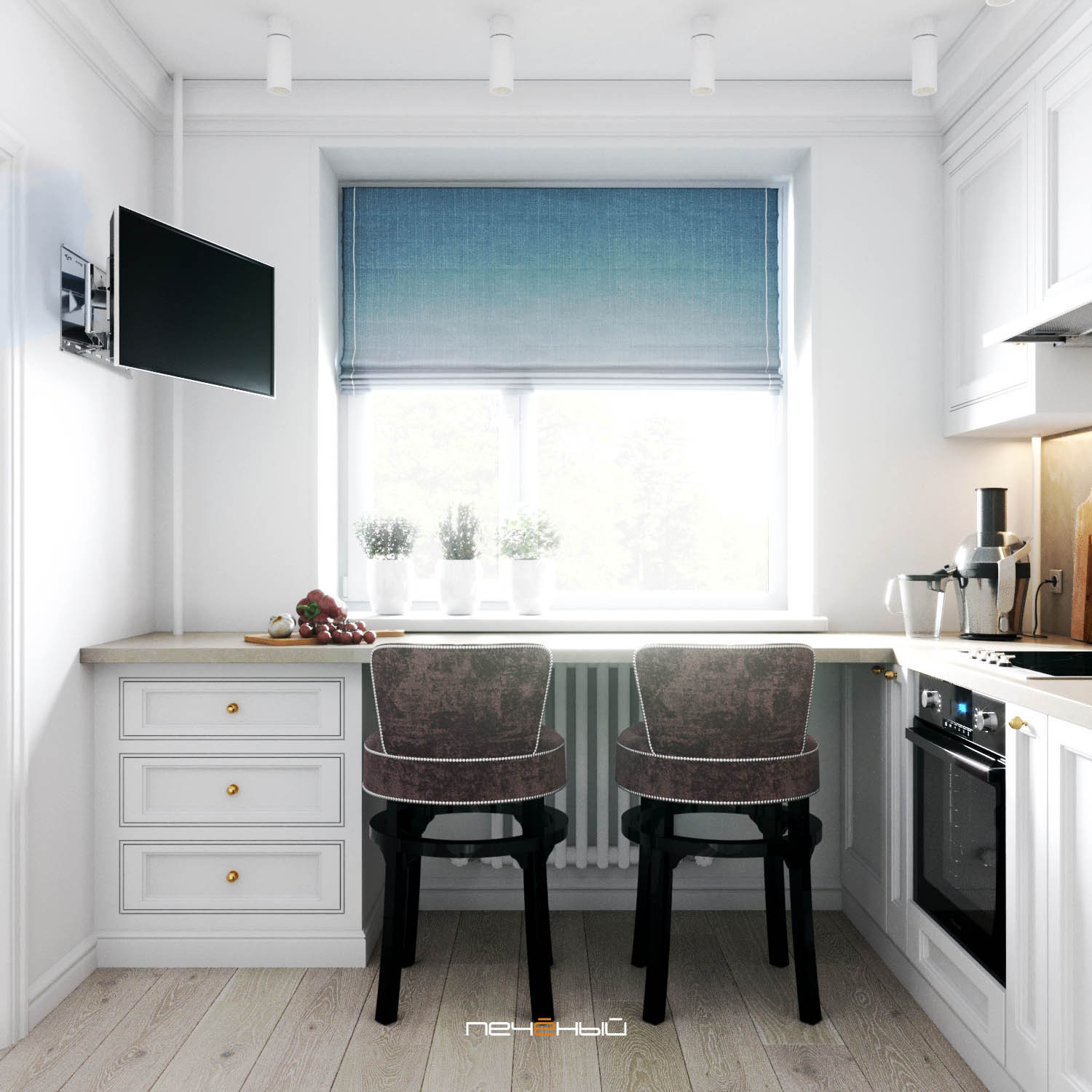 Неоклассика в типичной панельке