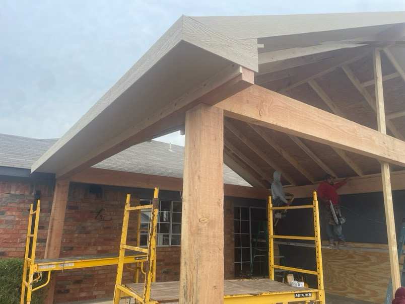 Pergola build out