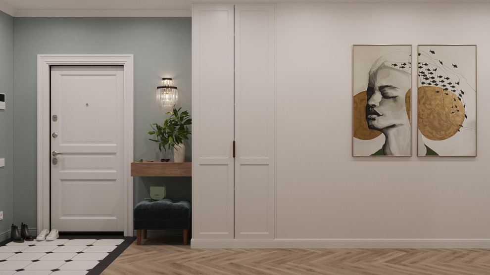 Дизайн проект квартиры 65м ЖК Зенит