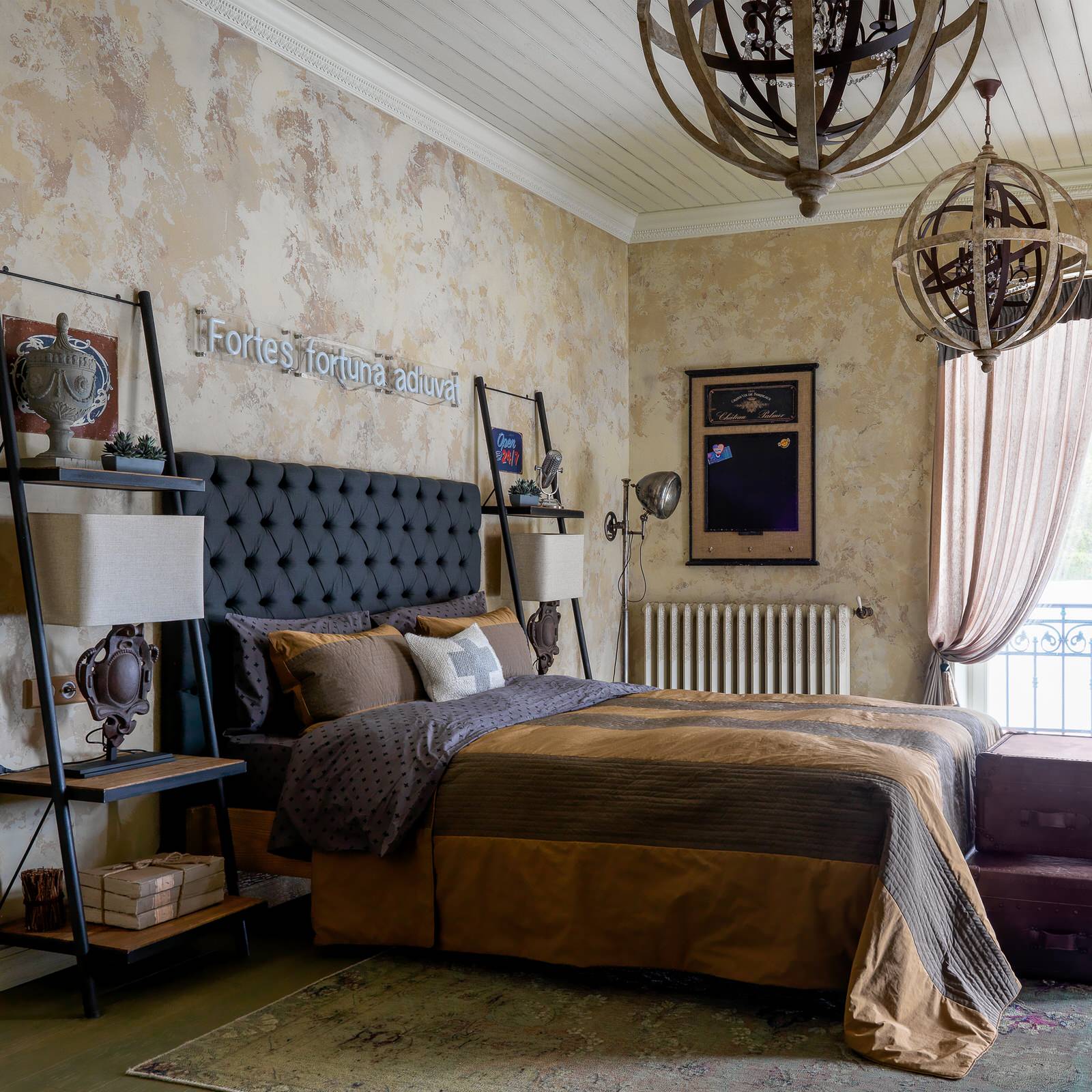 Спальня для молодого человека в загородном доме