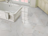 Adella White 18 in. X 18 in. Glazed Porcelain Floor and Wall Tile (11.25  sq.ft. / case) 